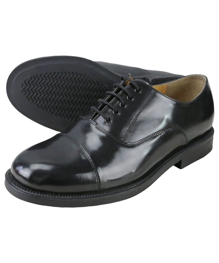 Black Leather Parade Shoes RAF Cadet Uniform