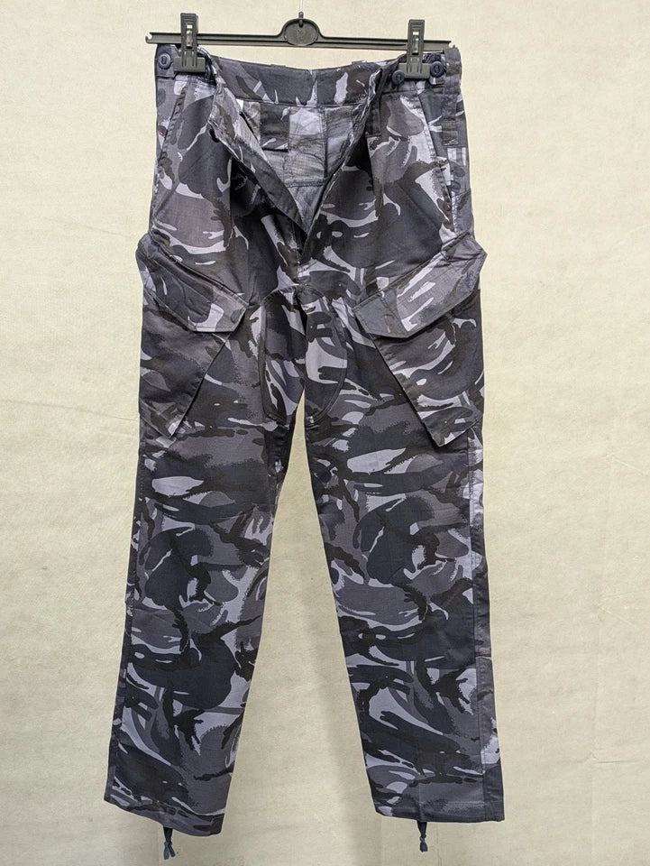 British Army OPFOR Blue DPM Camo Combat Trousers - NEW