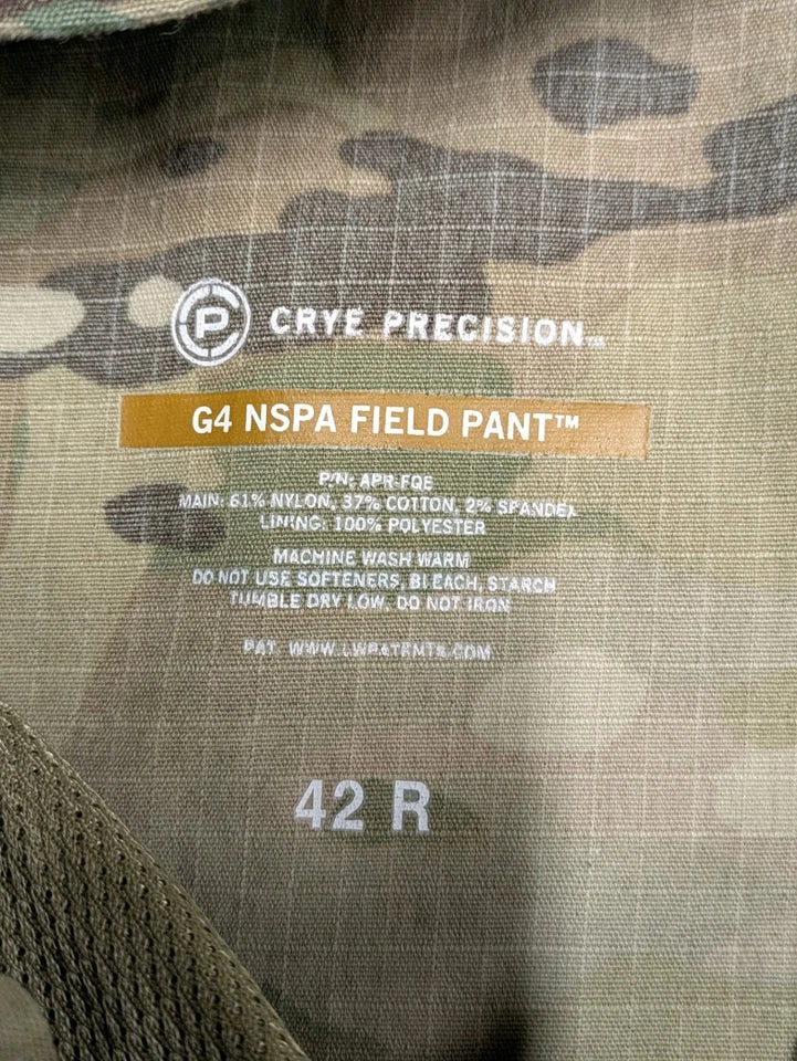Crye Precision Multicam NSPA G4 Field Trousers - 42 Regular 42R