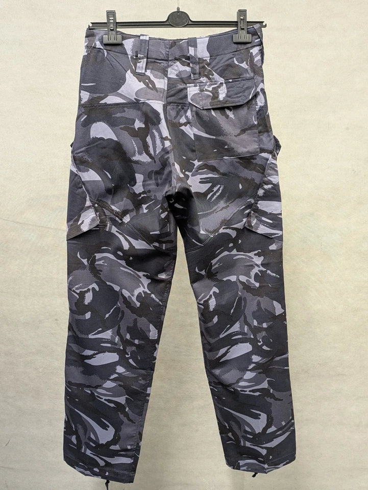 British Army OPFOR Blue DPM Camo Combat Trousers - NEW