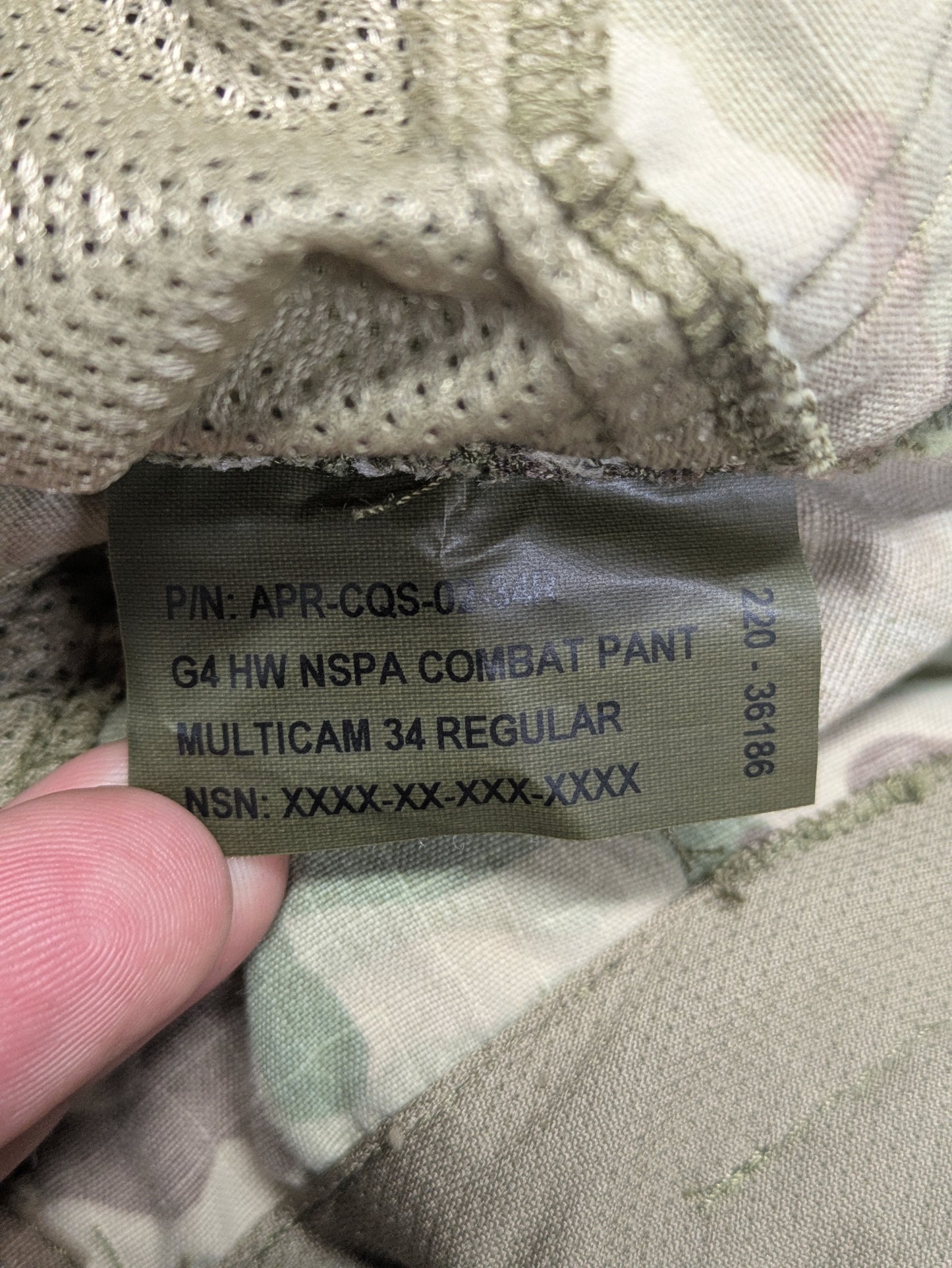 Crye Precision Multicam NSPA G4 Hot Weather Combat Trousers - 34 Regular 34R - NEW