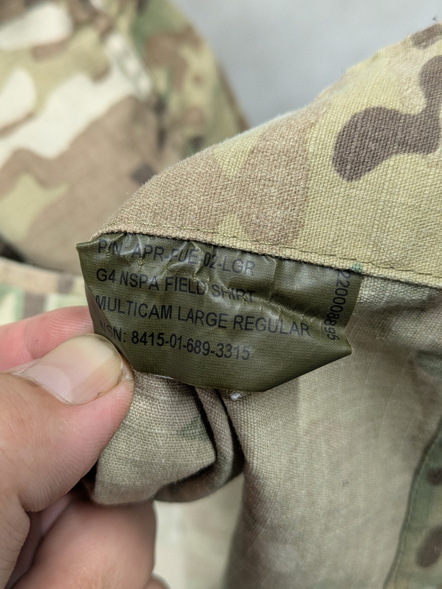 Crye Precision Multicam NSPA G4 Field Shirt - Large Regular LG R