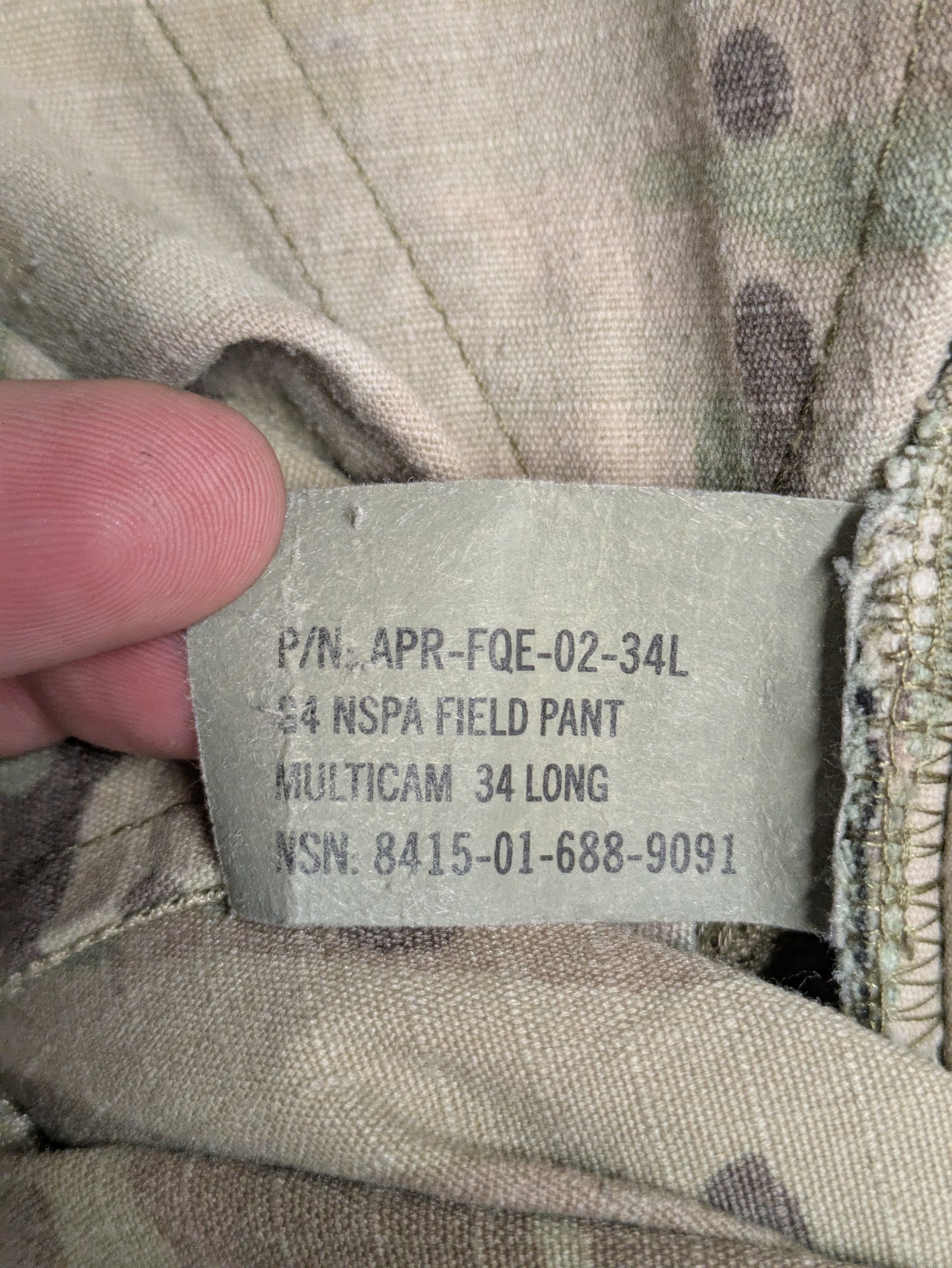 Crye Precision Multicam NSPA G4 Field Trousers - 34 Long 34L