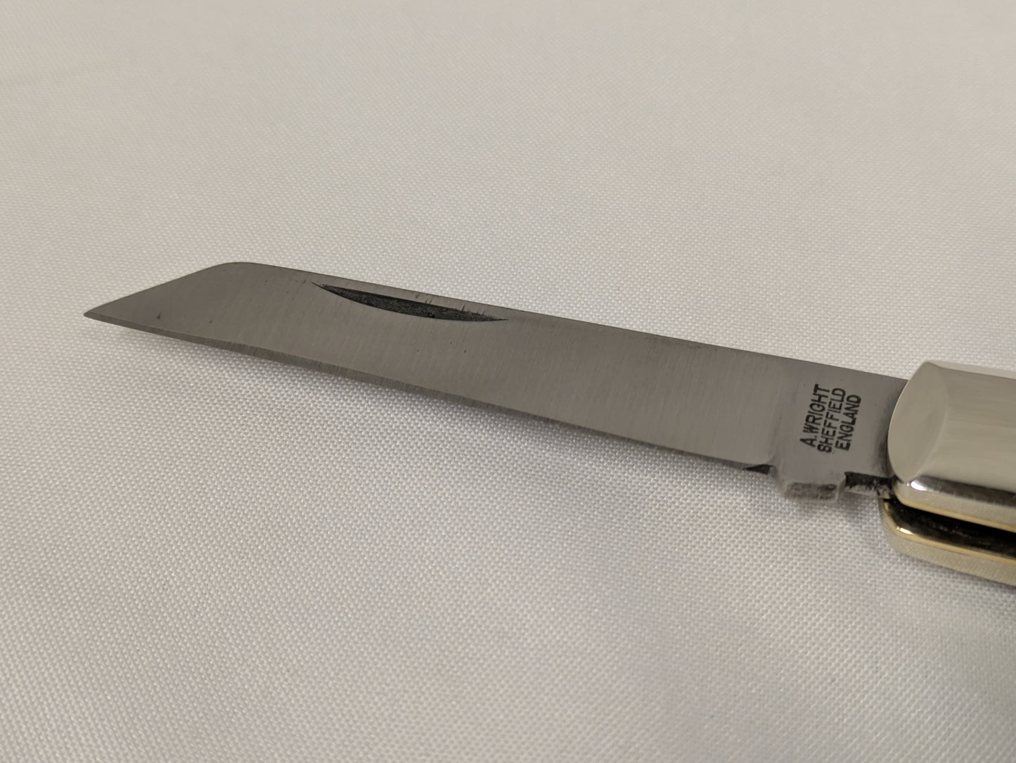 Arthur Wright & Sons Lambfoot Rosewood Handle Folding Pocket Knife