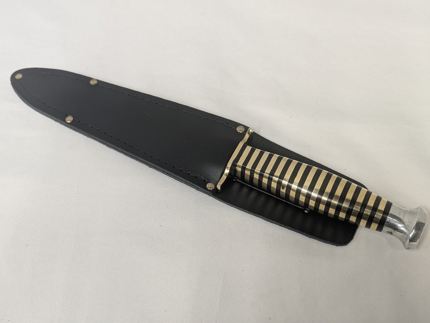 John Nowill & Sons Fairbairn Sykes Wasp Pattern Commando Knife with Sheath