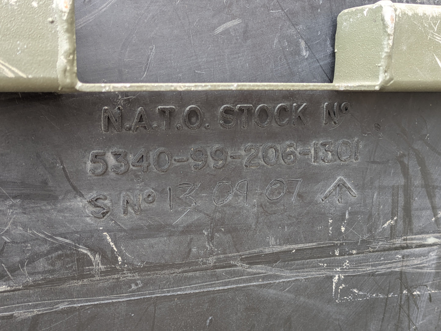 British Army 680L Water Bowser Tank with Frame