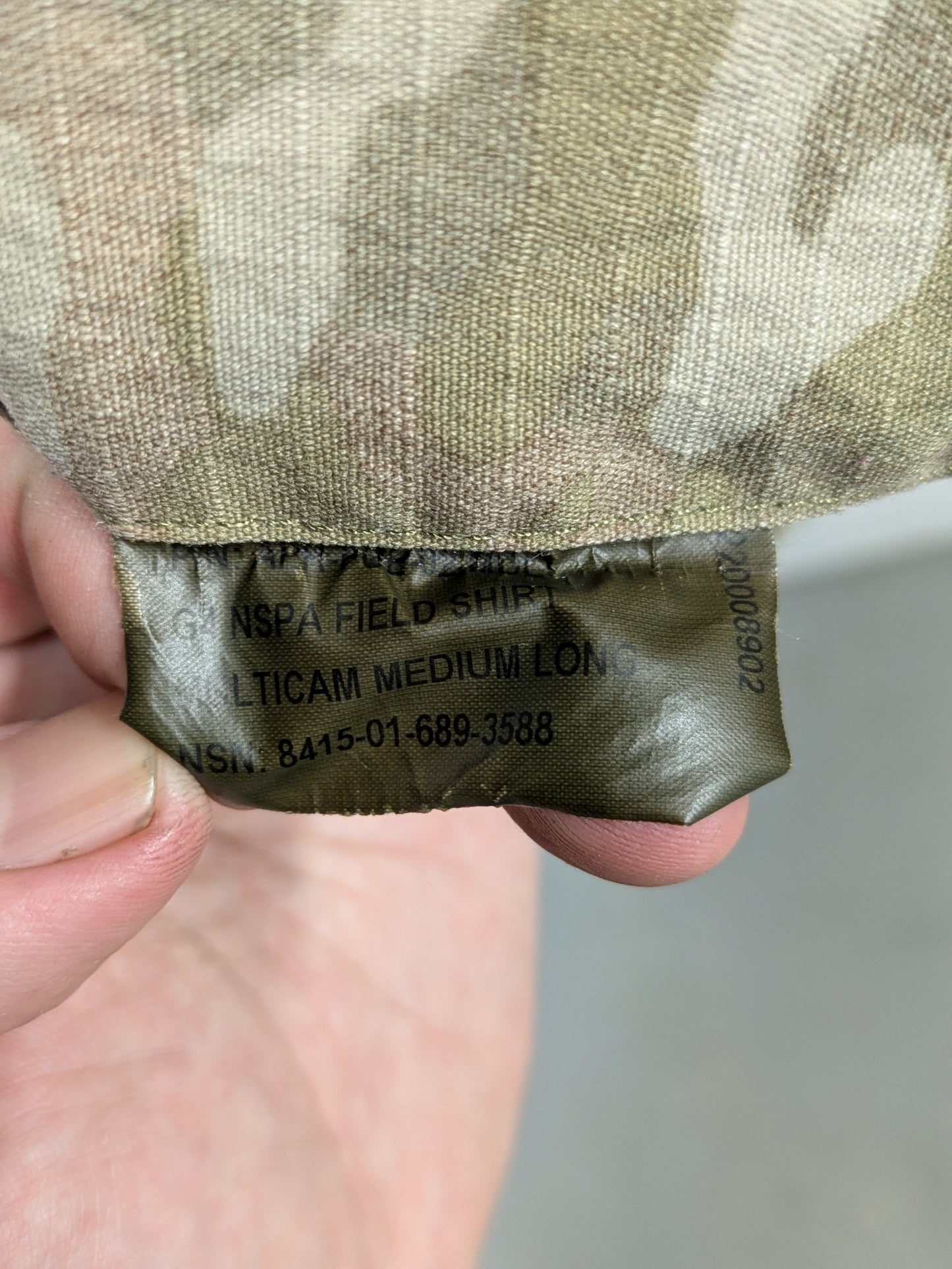 Crye Precision Multicam NSPA G4 Field Shirt - Medium Long MD L