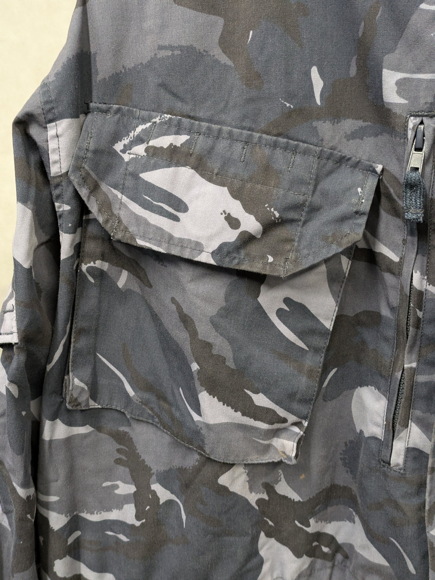 British Army OPFOR Blue DPM Camo Windproof Combat Smock Jacket - 190/120