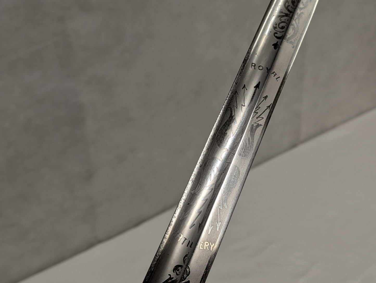 British 1897 Pattern Royal Artillery Officers Sword