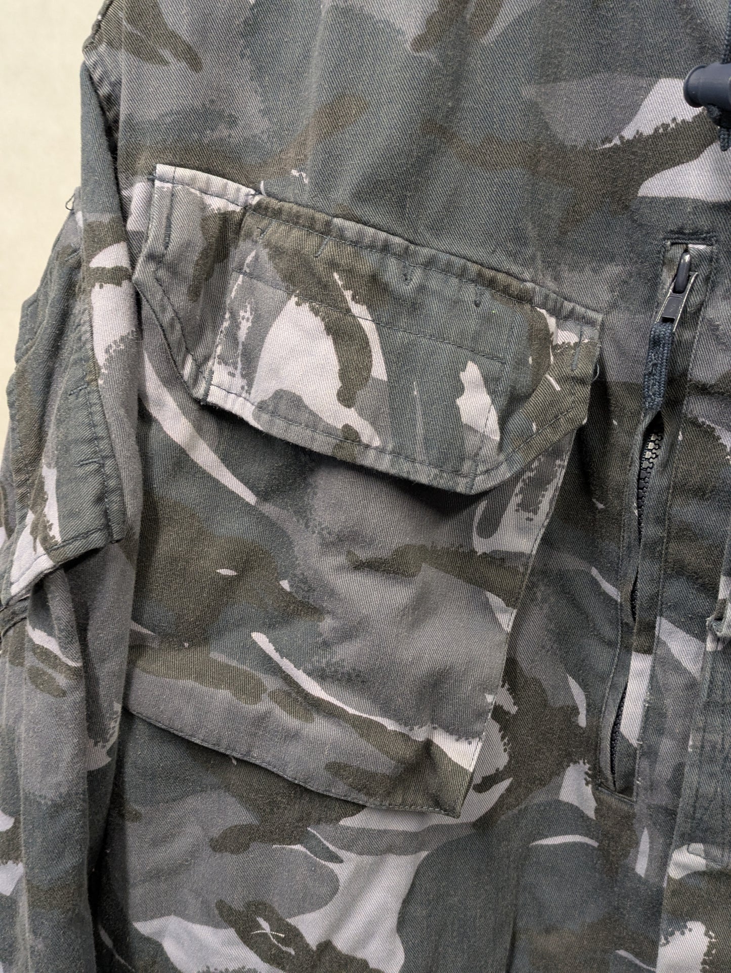 British Army OPFOR Blue DPM Camo Windproof Combat Smock Jacket - 190/120