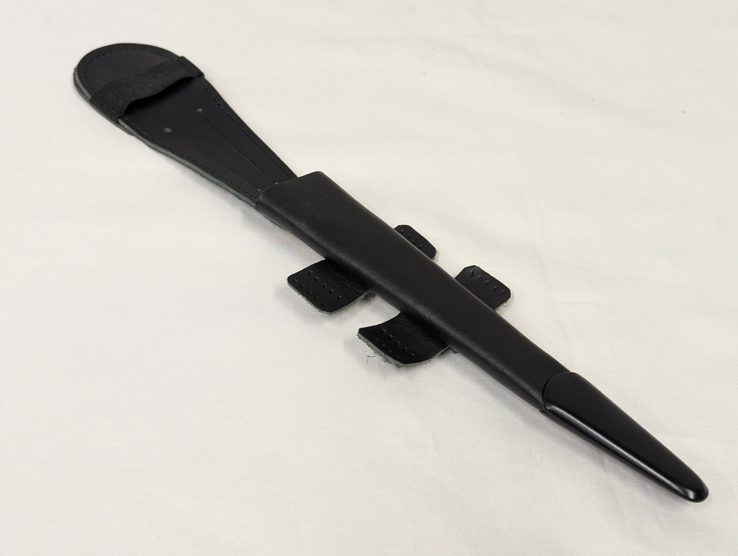 John Nowill & Sons Fairbairn Sykes Black Commando Knife 3rd Pattern with Leg Sheath