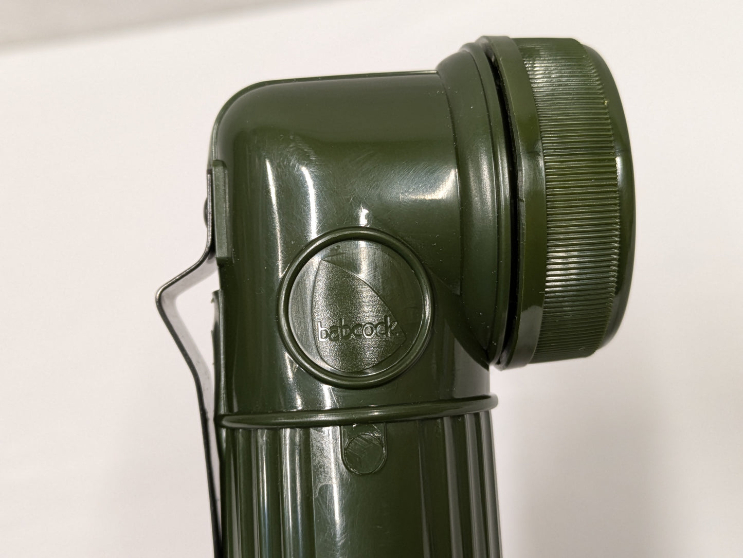British Army Green Right Angle Flashlight Torch