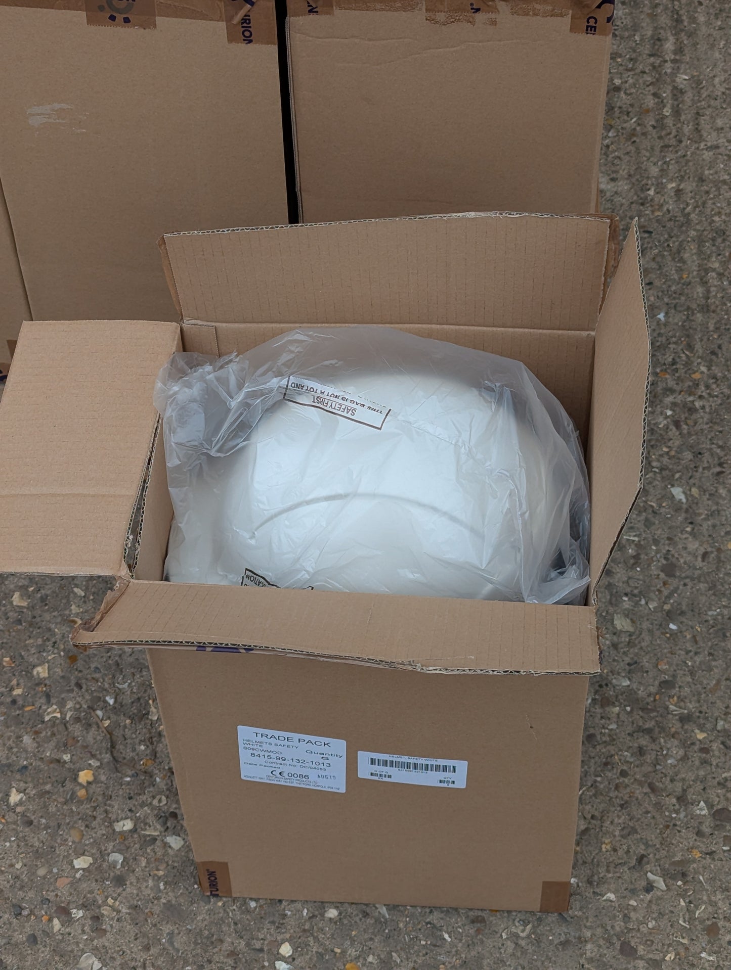 180 x Centurion Concept Safety Helmet - 1 Pallet - Wholesale Job Lot - NEW