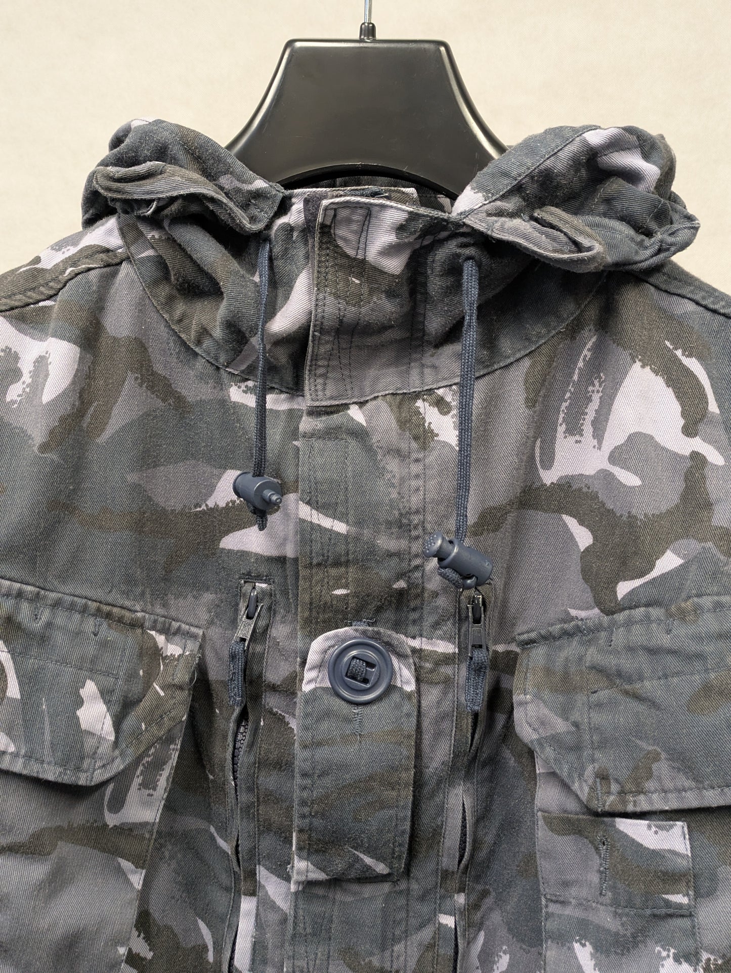 British Army OPFOR Blue DPM Camo Windproof Combat Smock Jacket - 190/120