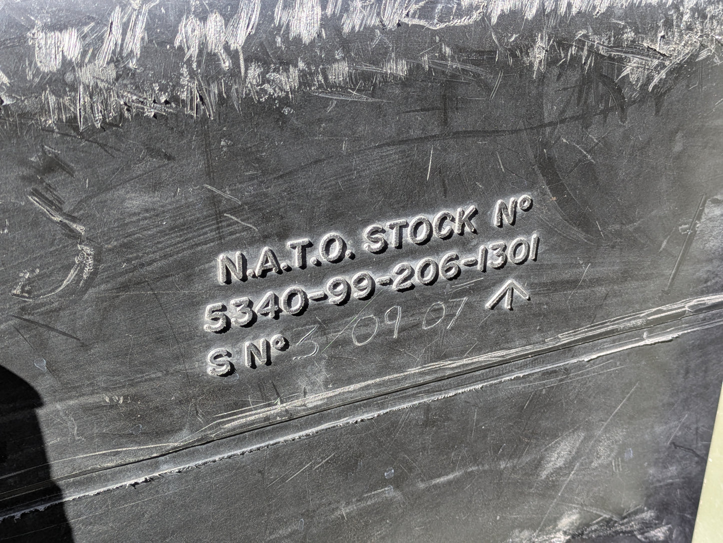 British Army 680L Water Bowser Tank with Frame