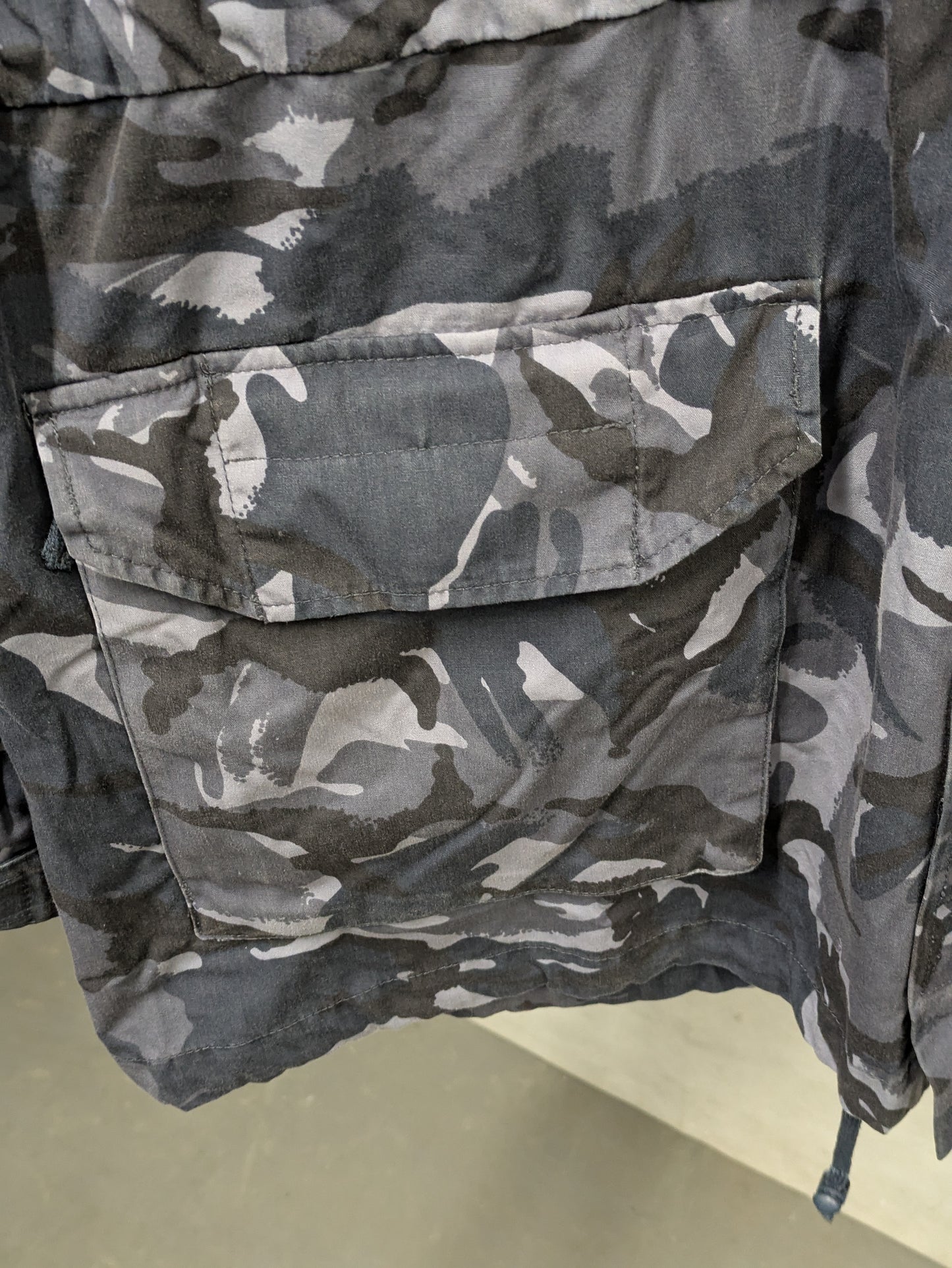 British Army OPFOR Blue DPM Camo Windproof Combat Smock Jacket - 190/120