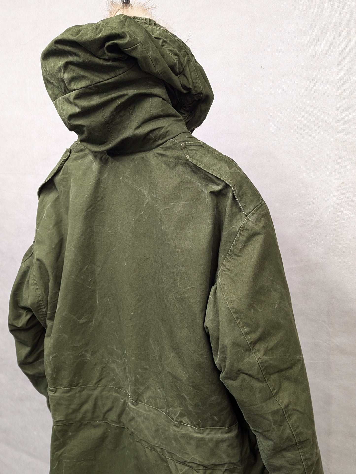 British Army 1951 Pattern Green Ventile Parka Jacket Coat - Size 8