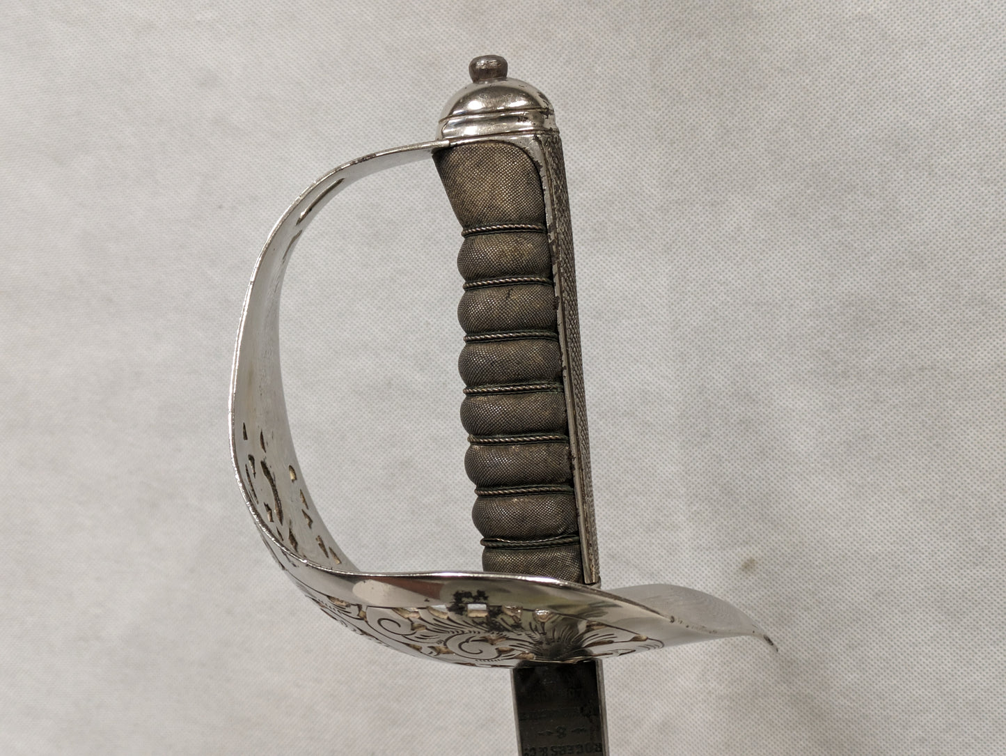 British 1897 Pattern Royal Engineers Officers Sword - Rogers & Co 15591