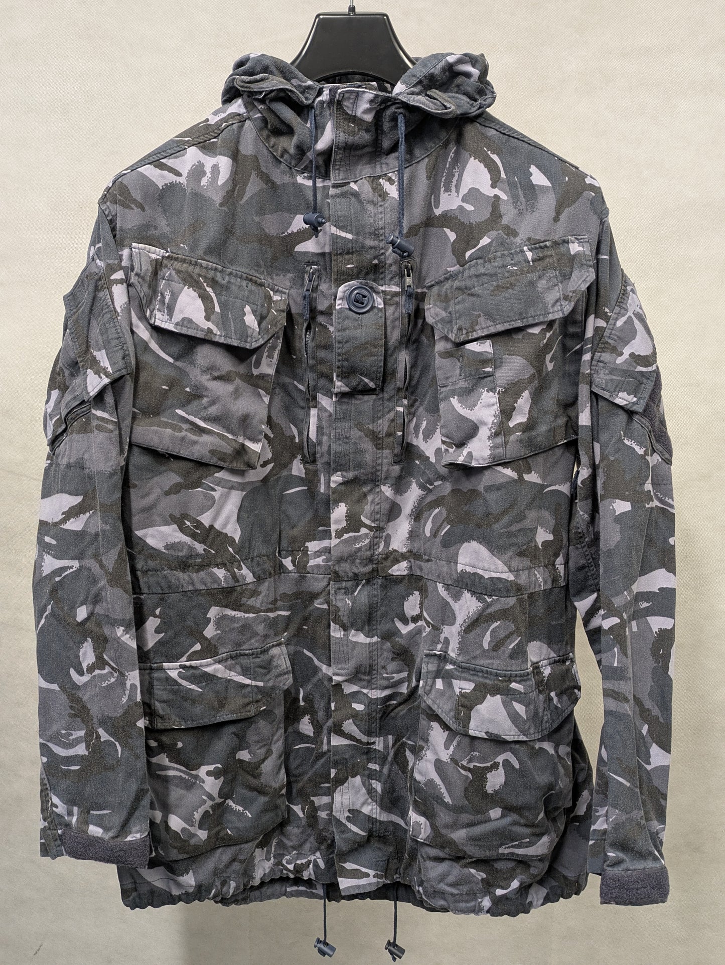 British Army OPFOR Blue DPM Camo Windproof Combat Smock Jacket - 190/120