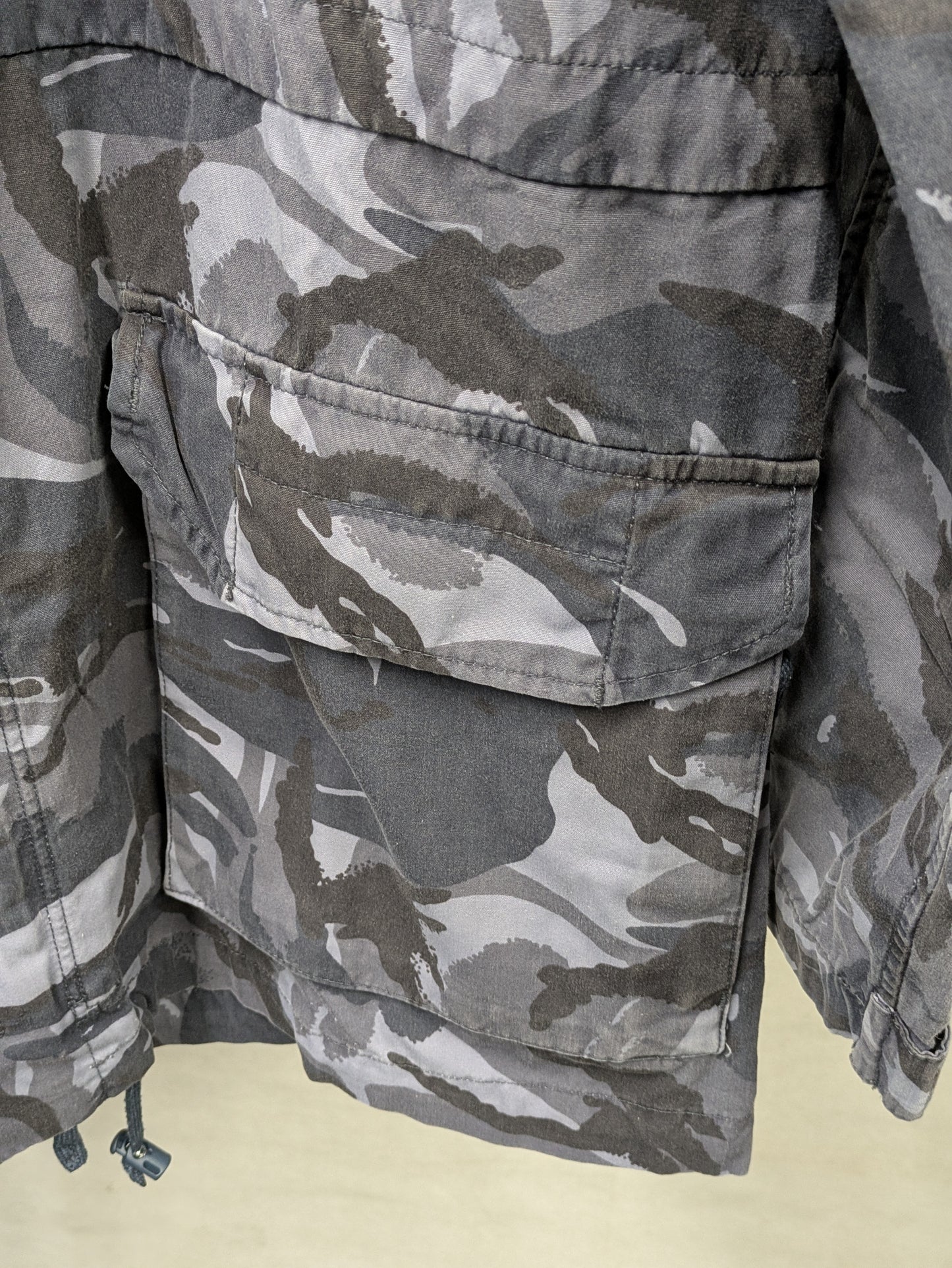 British Army OPFOR Blue DPM Camo Windproof Combat Smock Jacket - 180/96