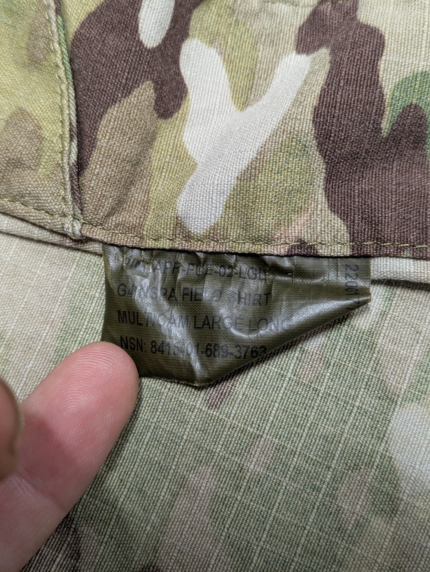 Crye Precision Multicam NSPA G4 Field Shirt - Large Long LG L