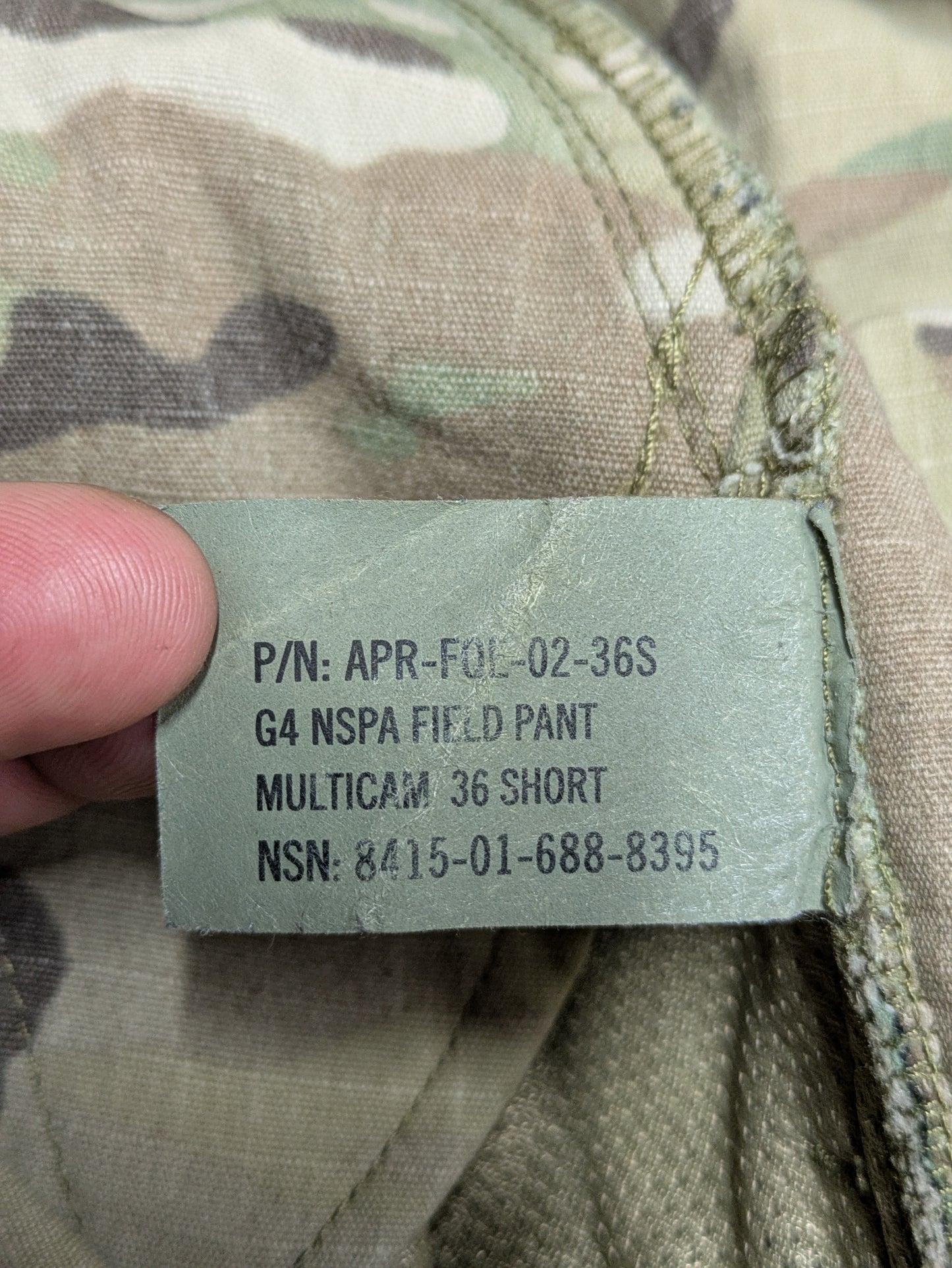 Crye Precision Multicam NSPA G4 Field Trousers - 36 Short 36S