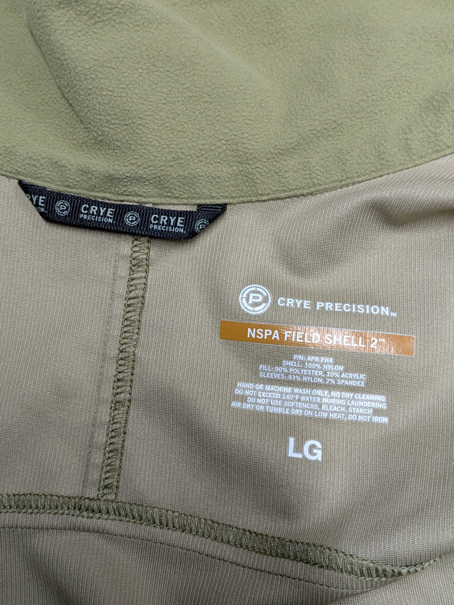 Crye Precision Multicam NSPA Fieldshell 2 Soft Shell Jacket - Large