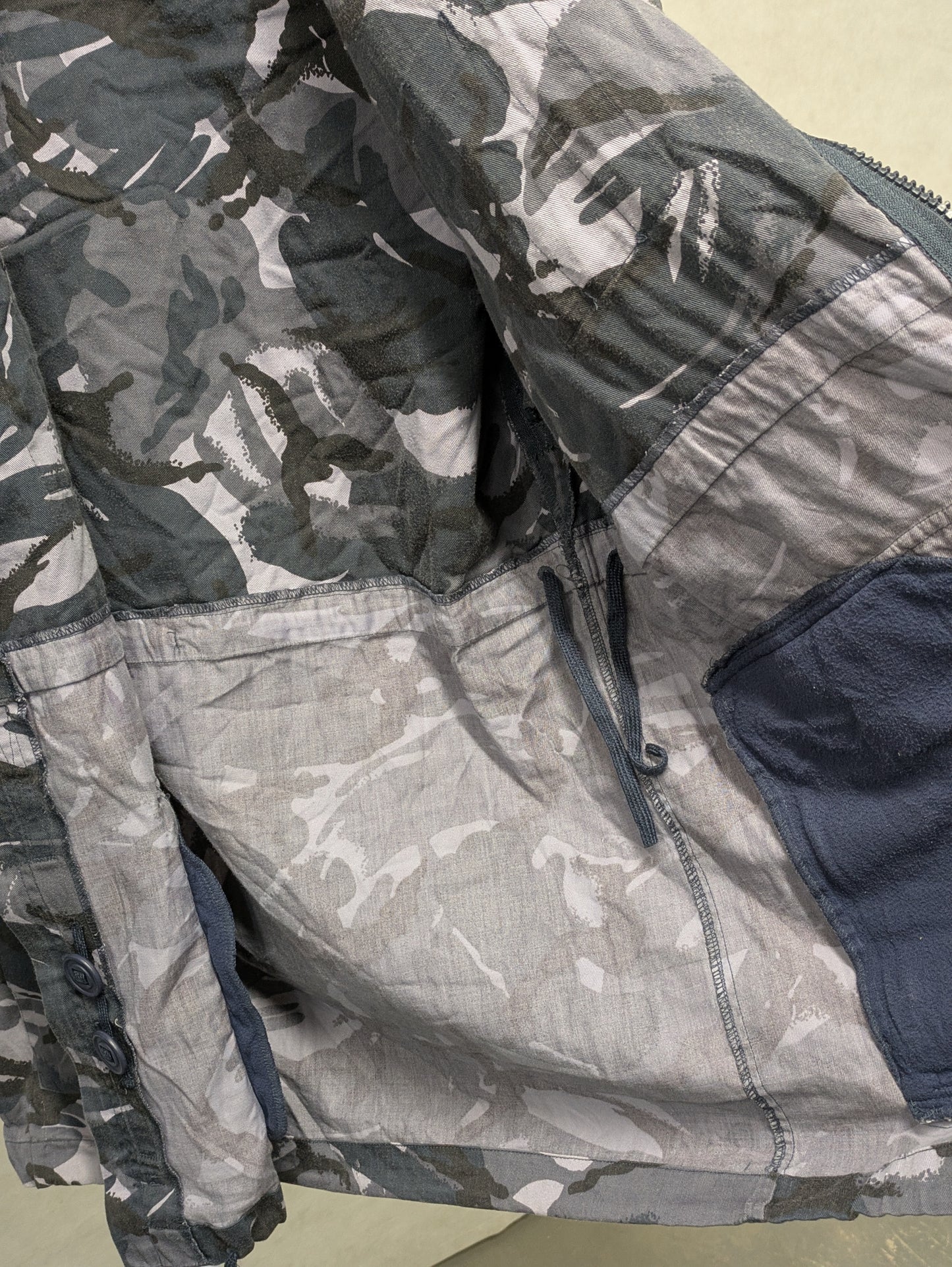 British Army OPFOR Blue DPM Camo Windproof Combat Smock 2 Jacket - 180/104