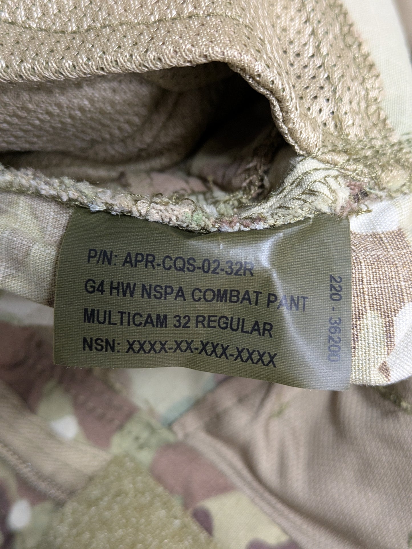 Crye Precision Multicam NSPA G4 Hot Weather Combat Trousers - 32 Regular 32R - NEW