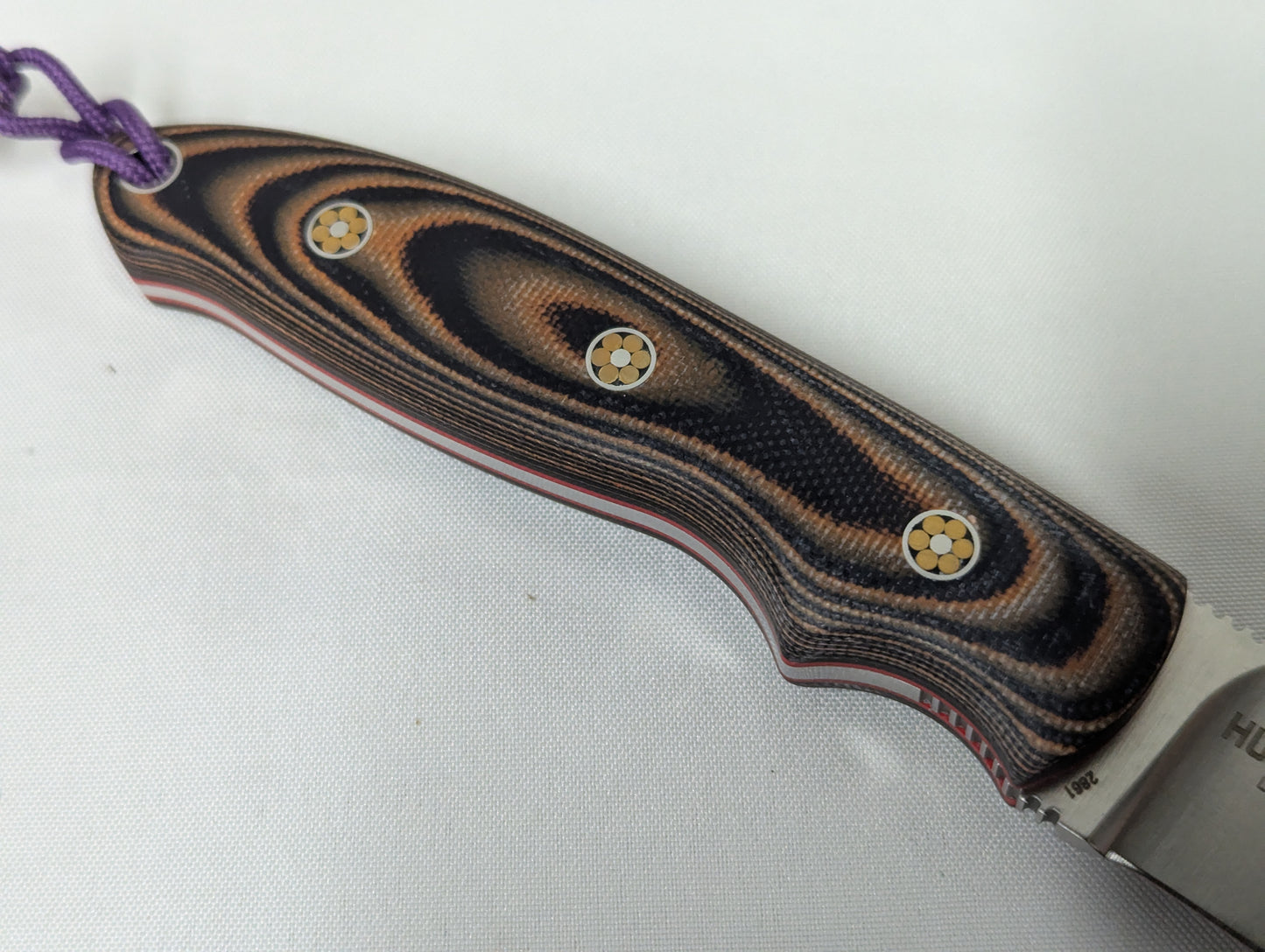 CRKT Hunt´ N Fisch Fixed Blade Hunting Knife with Leather Sheath - 2861