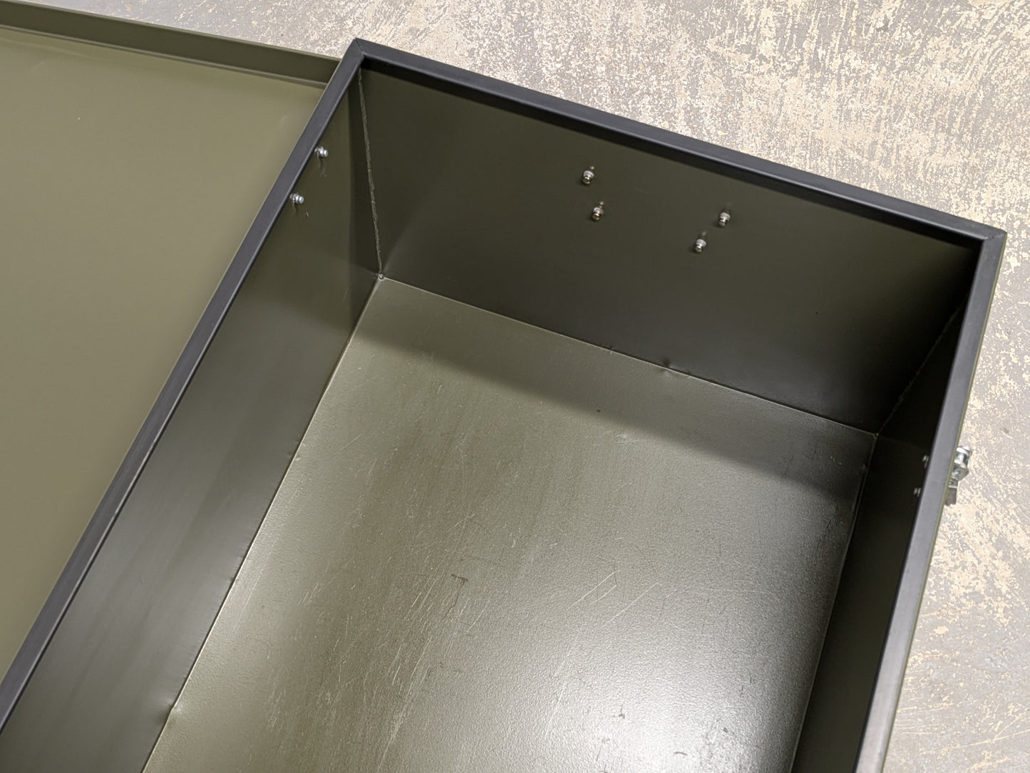 British Army Heavy Duty Lockable Transport Tool Box Storage Case Union Jack