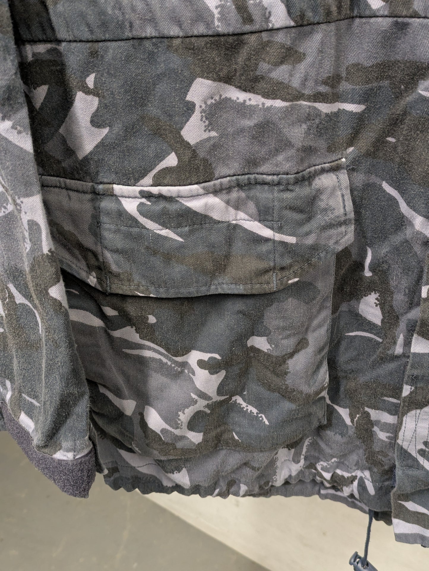 British Army OPFOR Blue DPM Camo Windproof Combat Smock Jacket - 190/120