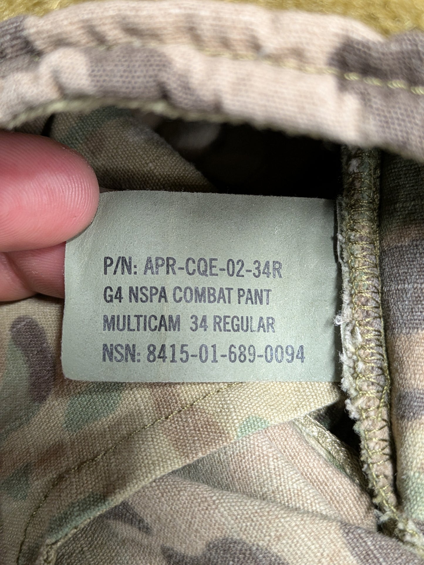 Crye Precision Multicam NSPA G4 Combat Trousers - 34 Regular 34R
