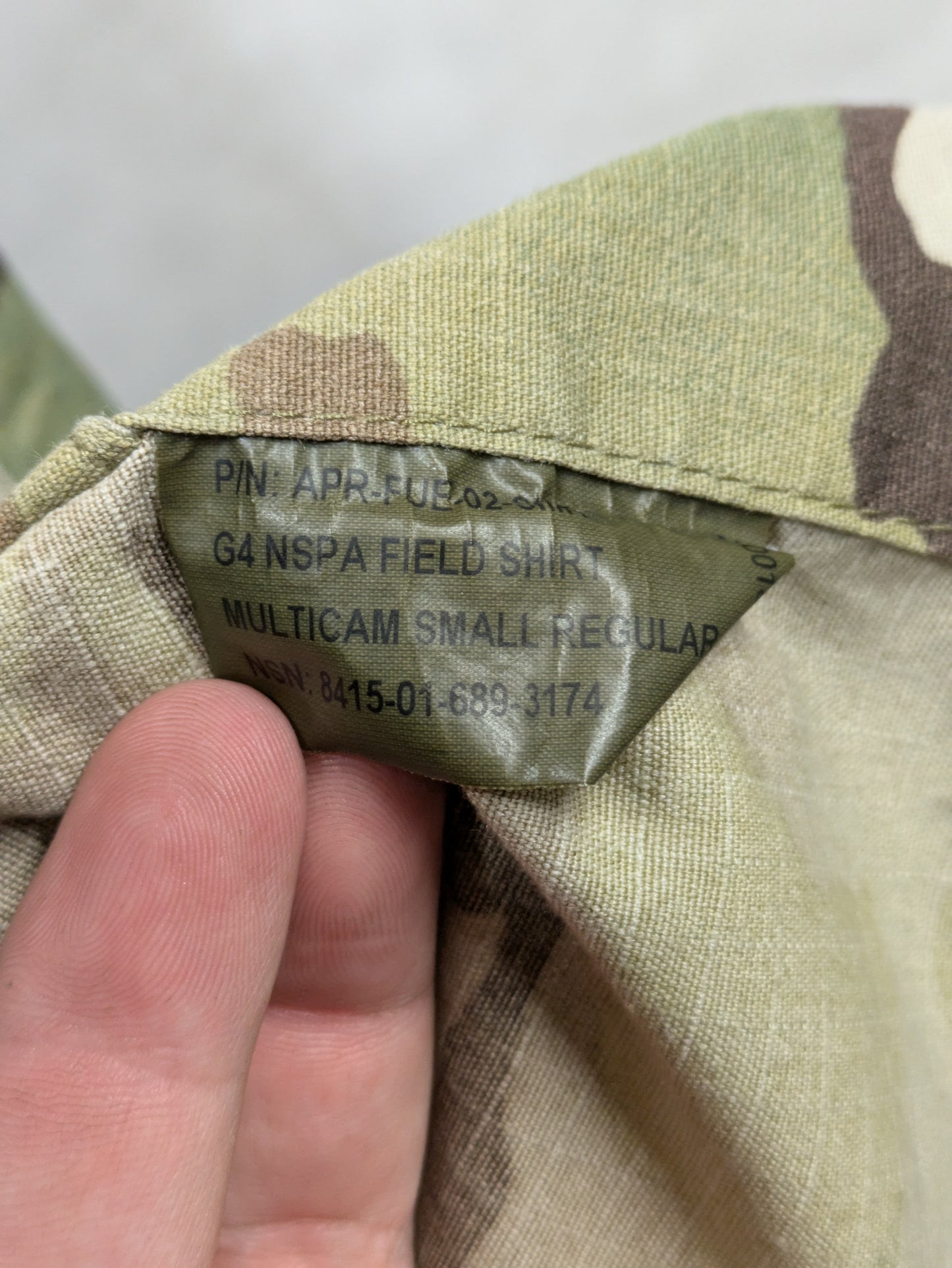 Crye Precision Multicam NSPA G4 Field Shirt - Small Regular SM R