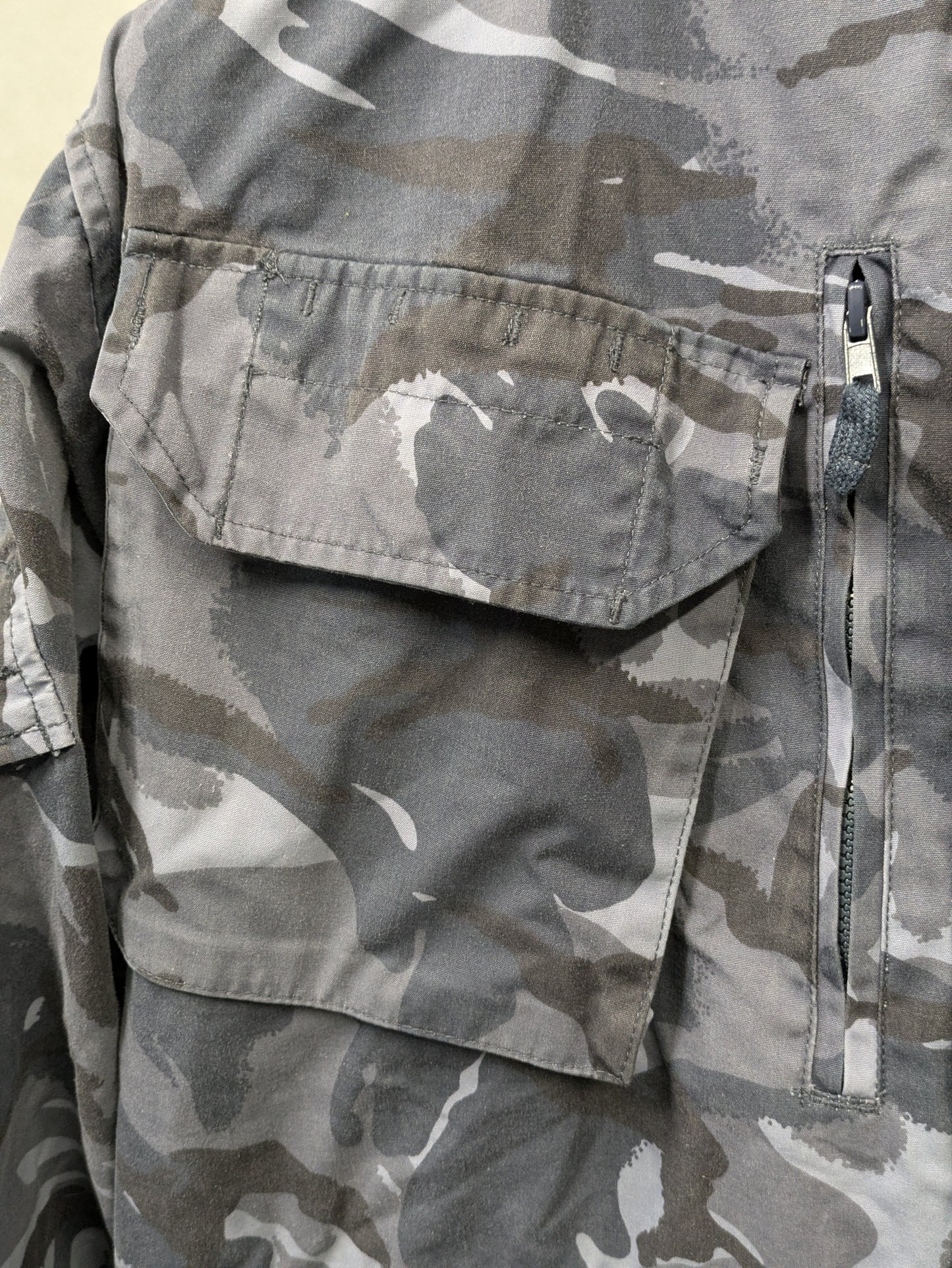 British Army OPFOR Blue DPM Camo Windproof Combat Smock Jacket - 180/96