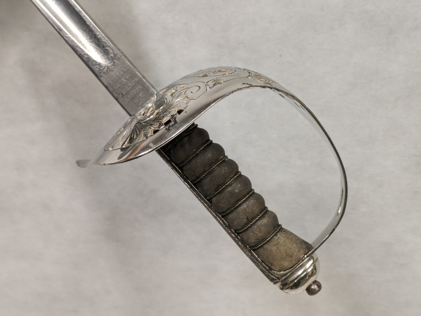 British 1897 Pattern Royal Engineers Officers Sword - Rogers & Co 15591