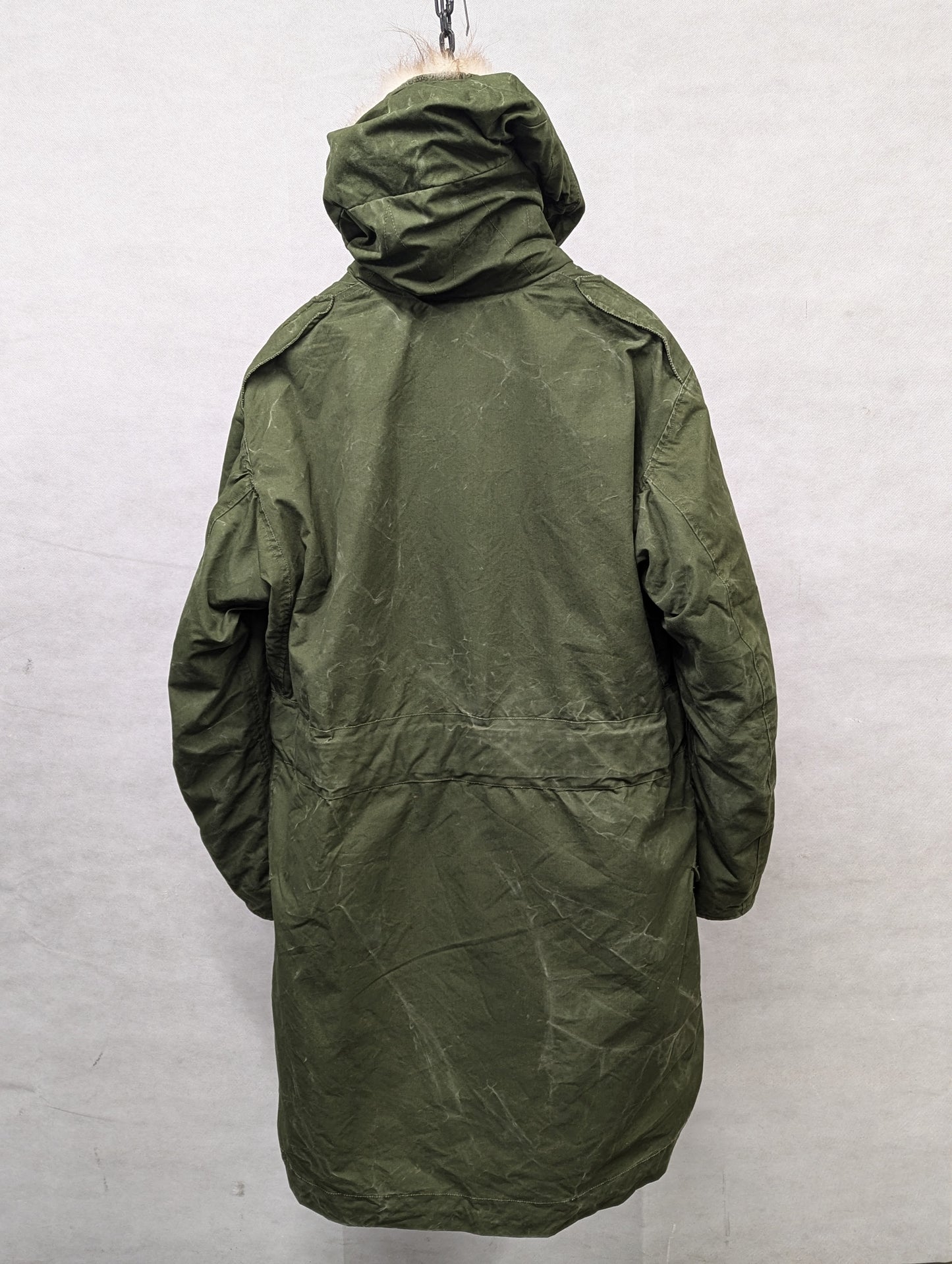 British Army 1951 Pattern Green Ventile Parka Jacket Coat - Size 8