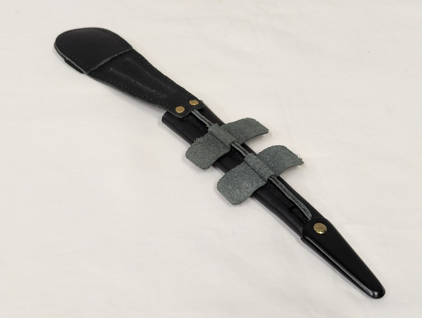 John Nowill & Sons Fairbairn Sykes Black Commando Knife 3rd Pattern with Leg Sheath