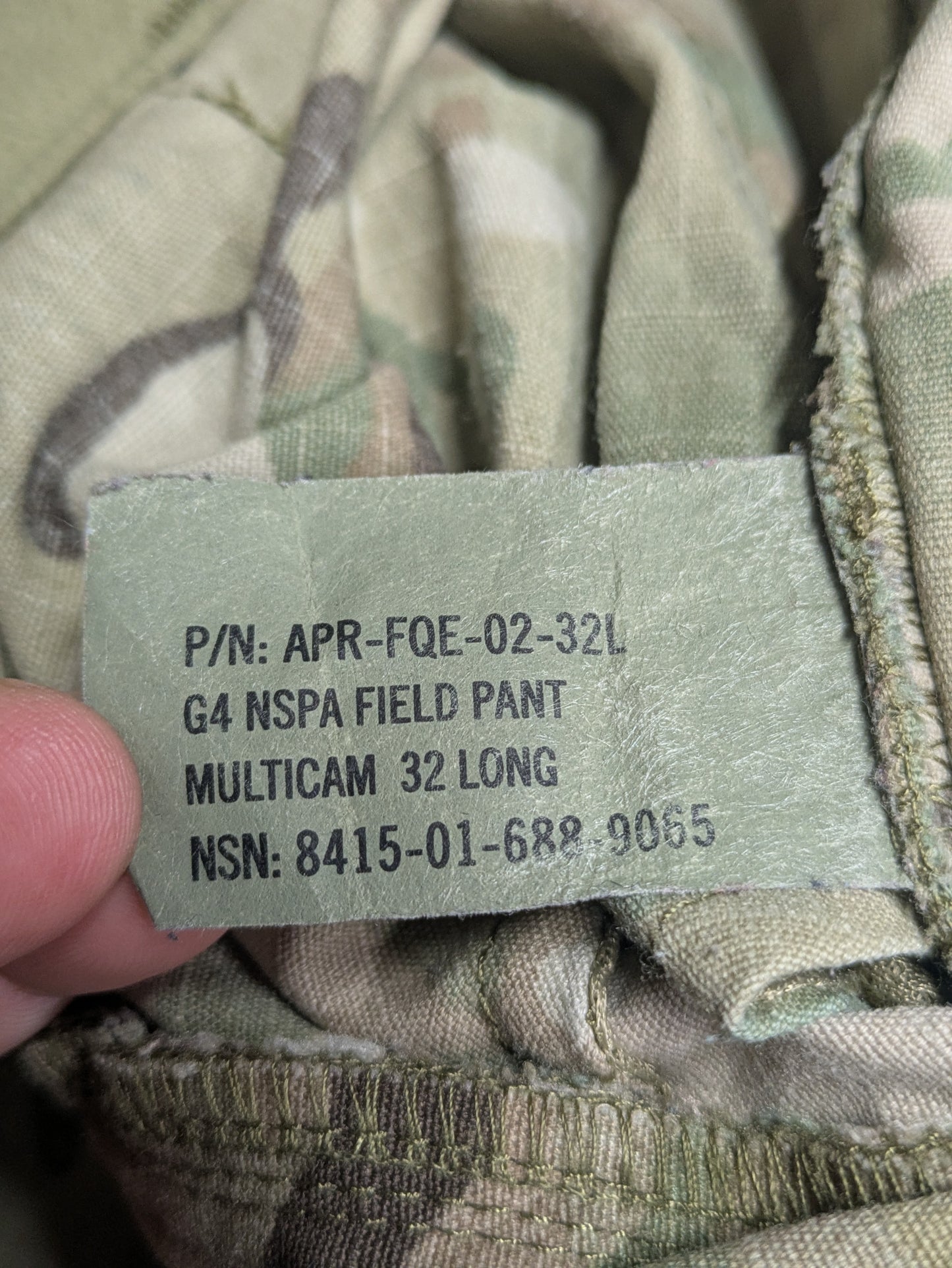 Crye Precision Multicam NSPA G4 Field Trousers - 32 Long 32L