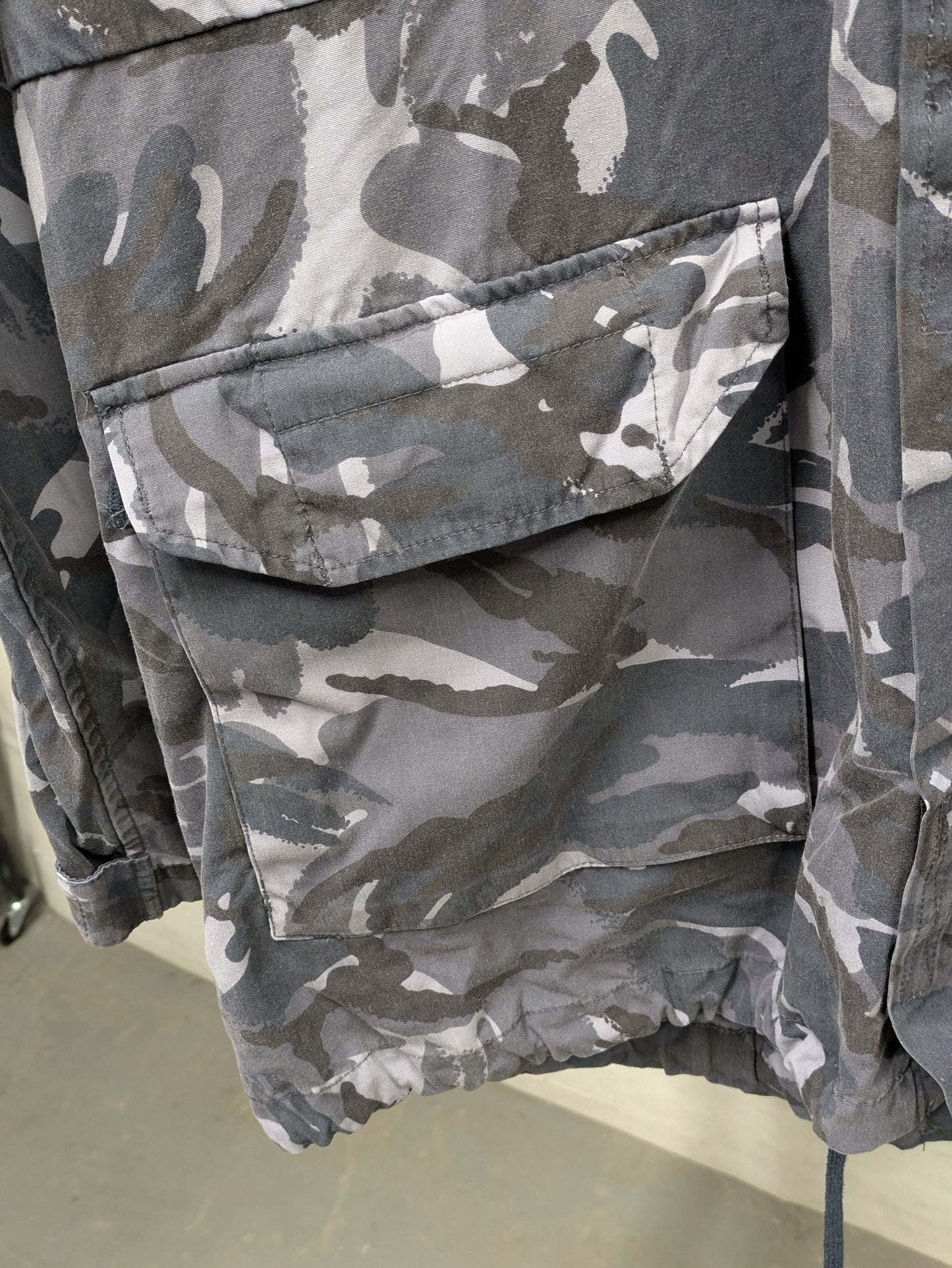 British Army OPFOR Blue DPM Camo Windproof Combat Smock Jacket - 200/120