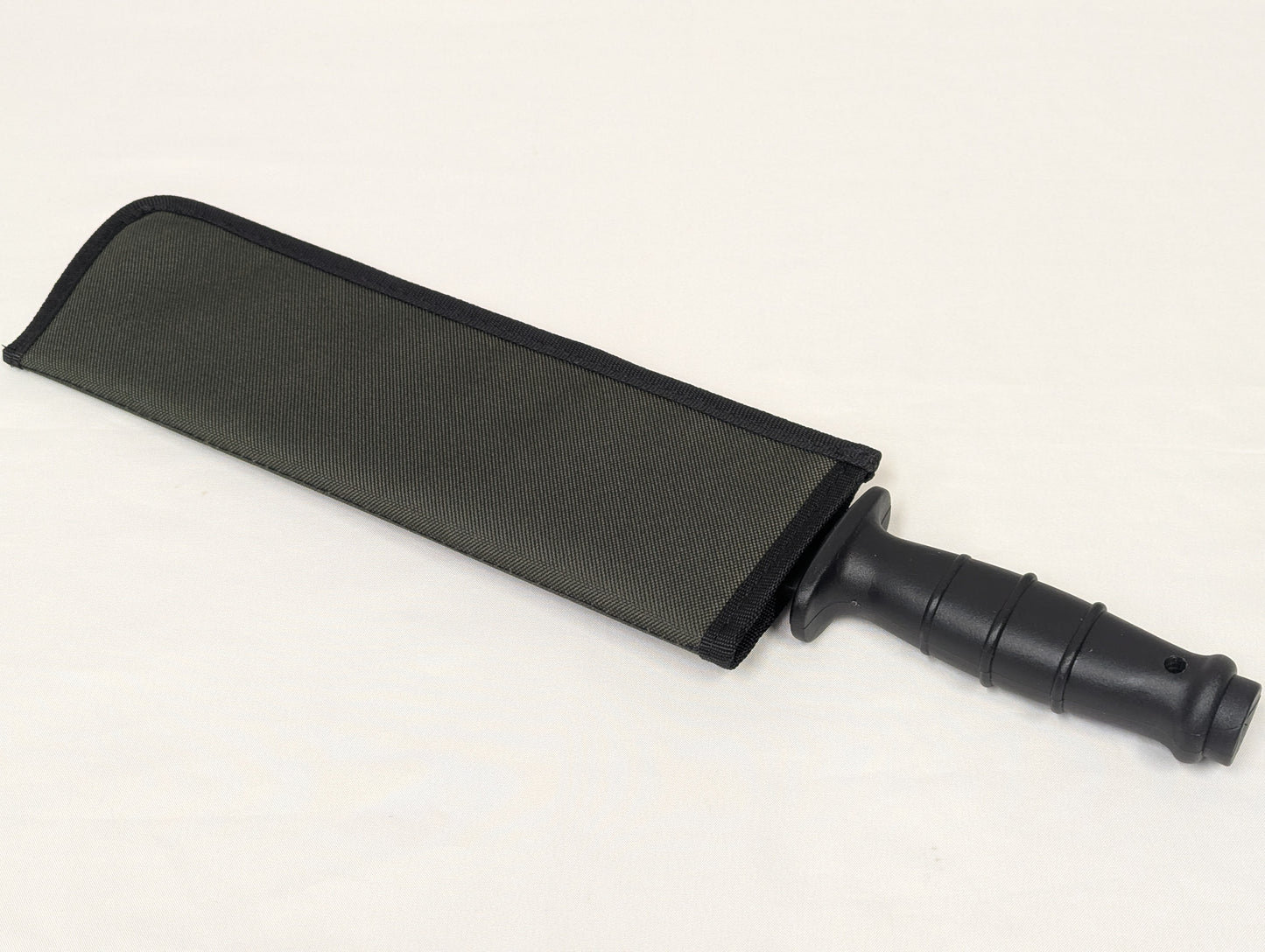 John Nowill & Sons Black Carbon Steel Jungle Knife Machete with Sheath