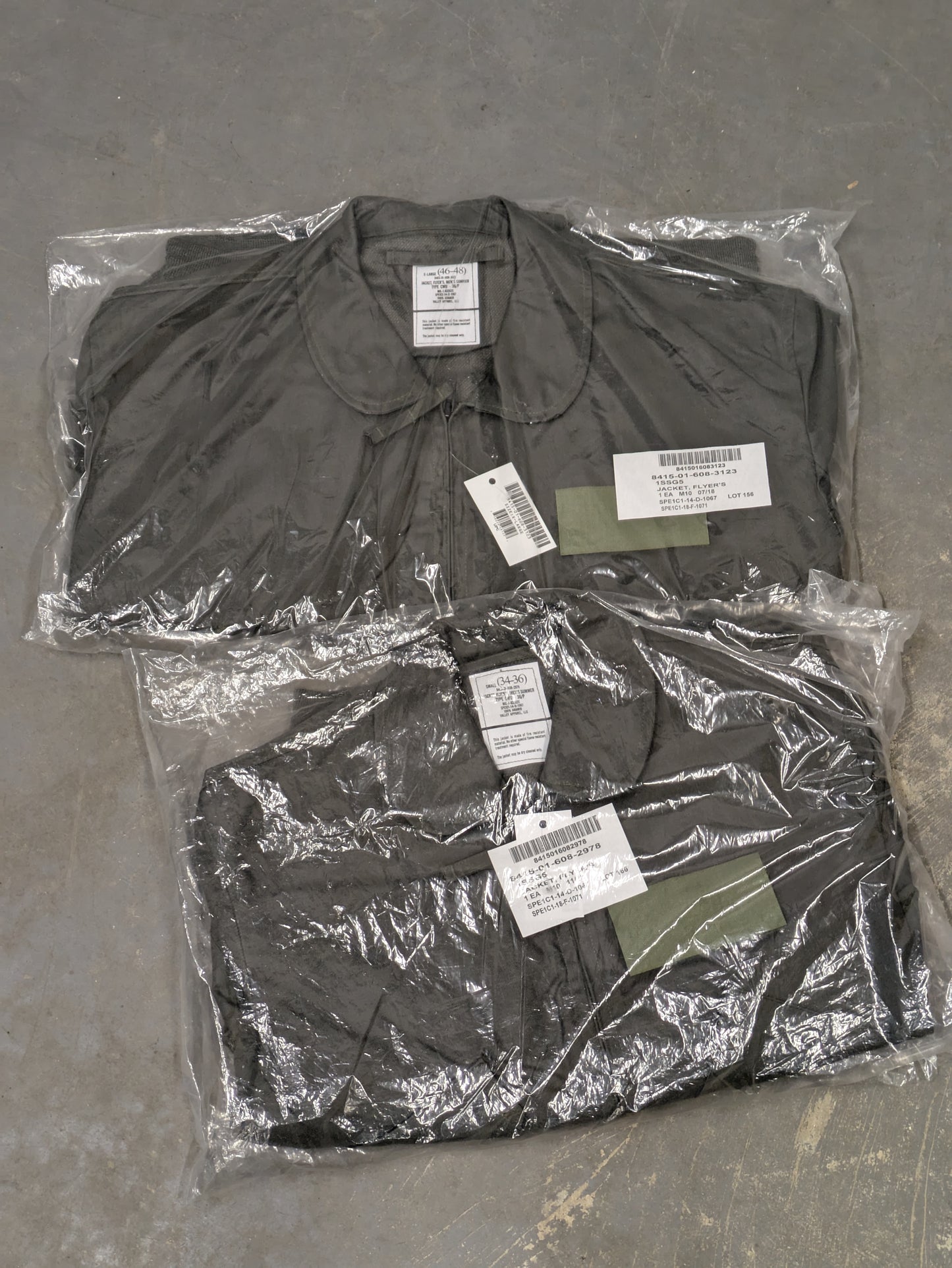 US Airforce CWU 36/P Summer Flight Flyers Bomber Jacket - NEW