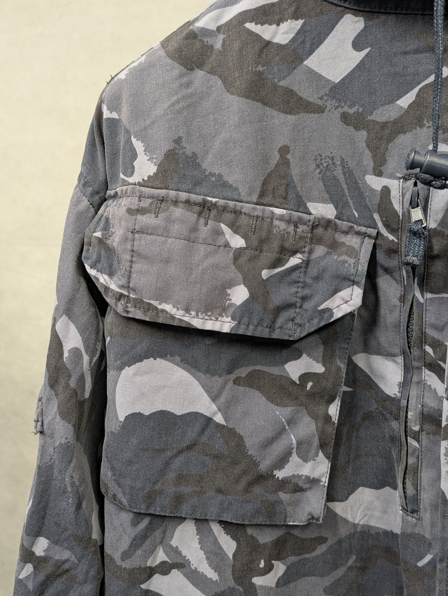 British Army OPFOR Blue DPM Camo Windproof Combat Smock Jacket - 200/120