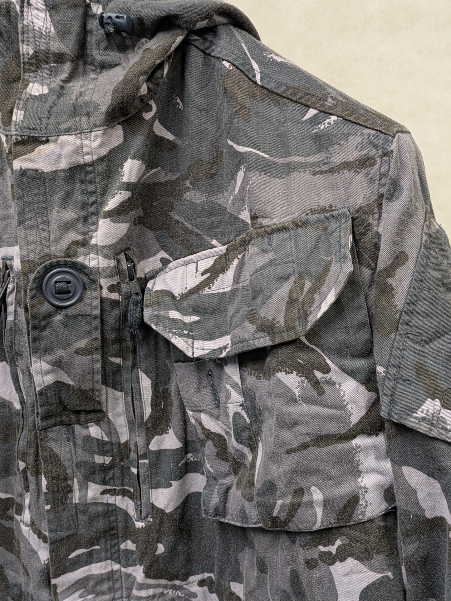 British Army OPFOR Blue DPM Camo Windproof Combat Smock 2 Jacket - 180/104