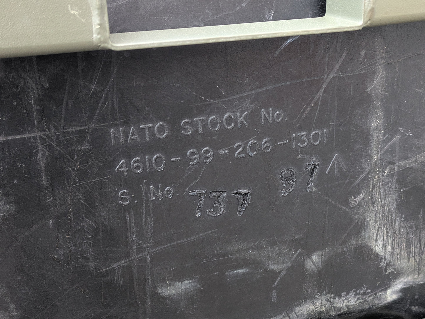 British Army 680L Water Bowser Tank with Frame