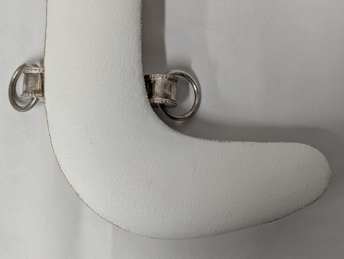 Bahrain Defence Force Silver Khanjer Dagger Scabbard Vintage