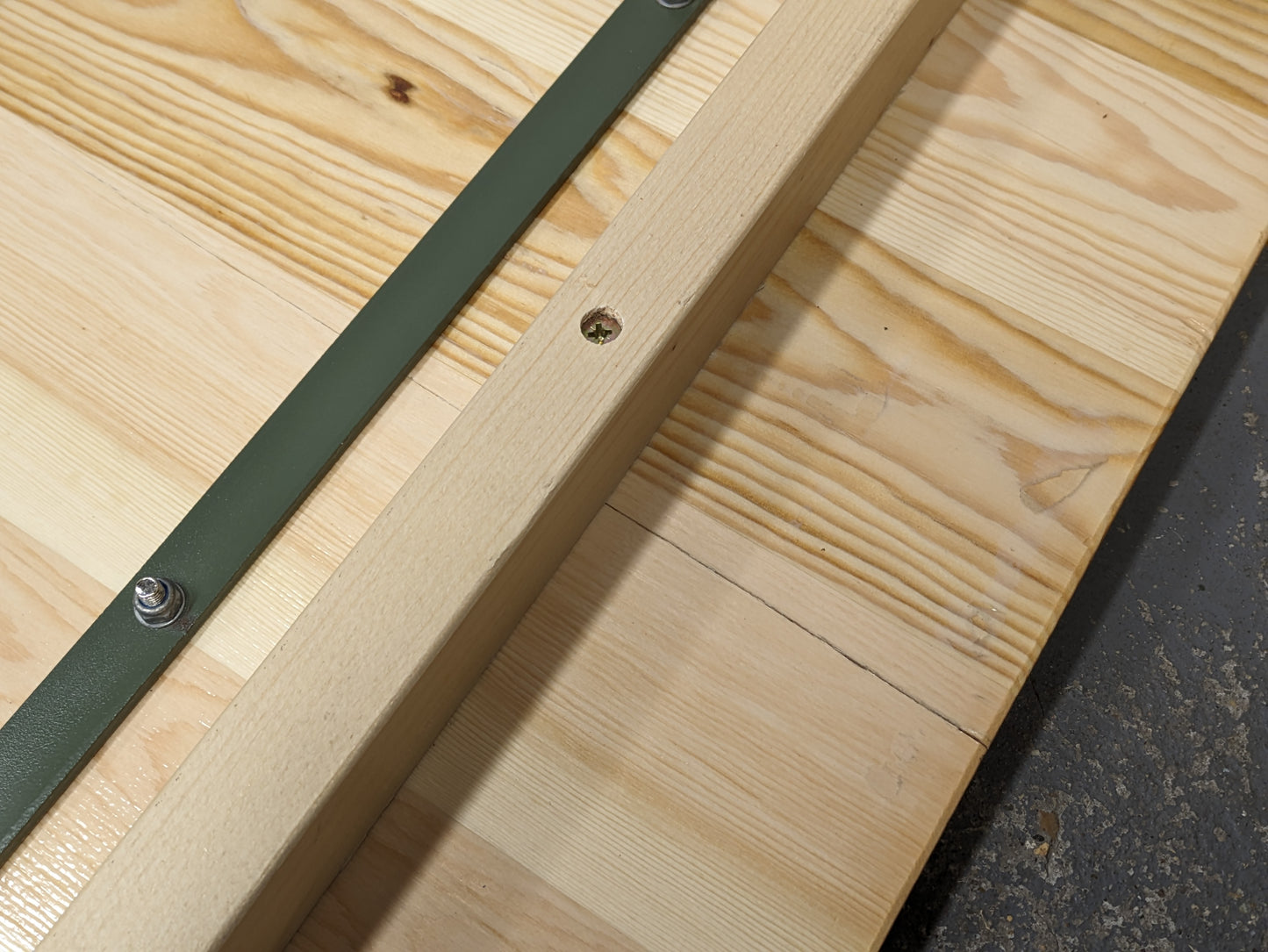 British Army Wooden Trestle Folding Table - NEW