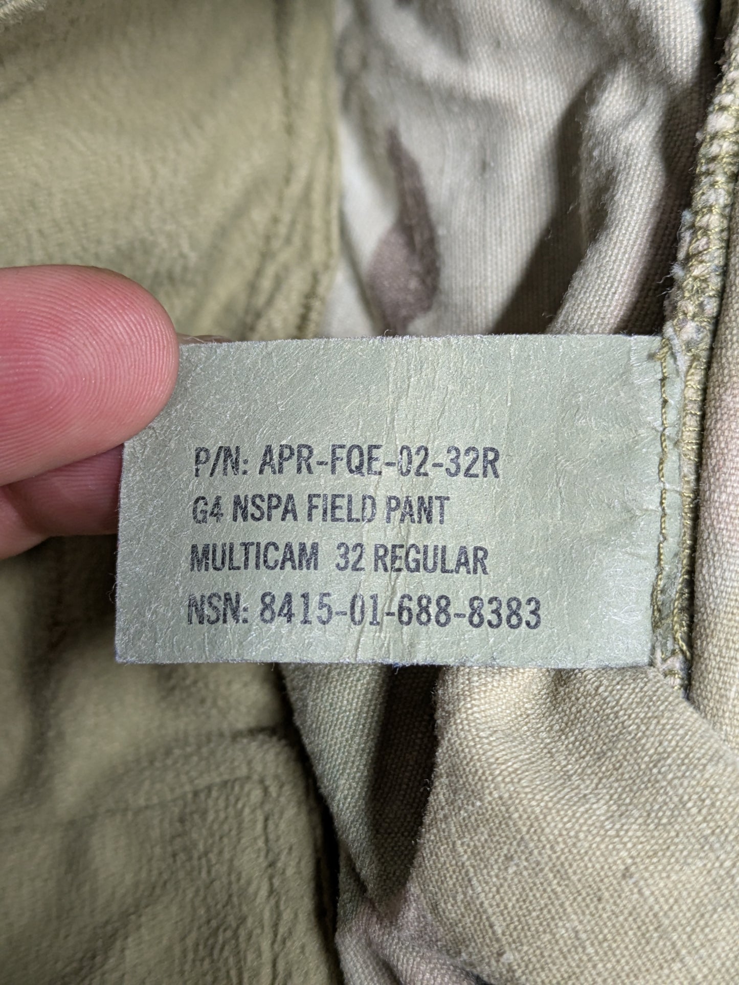 Crye Precision Multicam NSPA G4 Field Trousers - 32 Regular 32R
