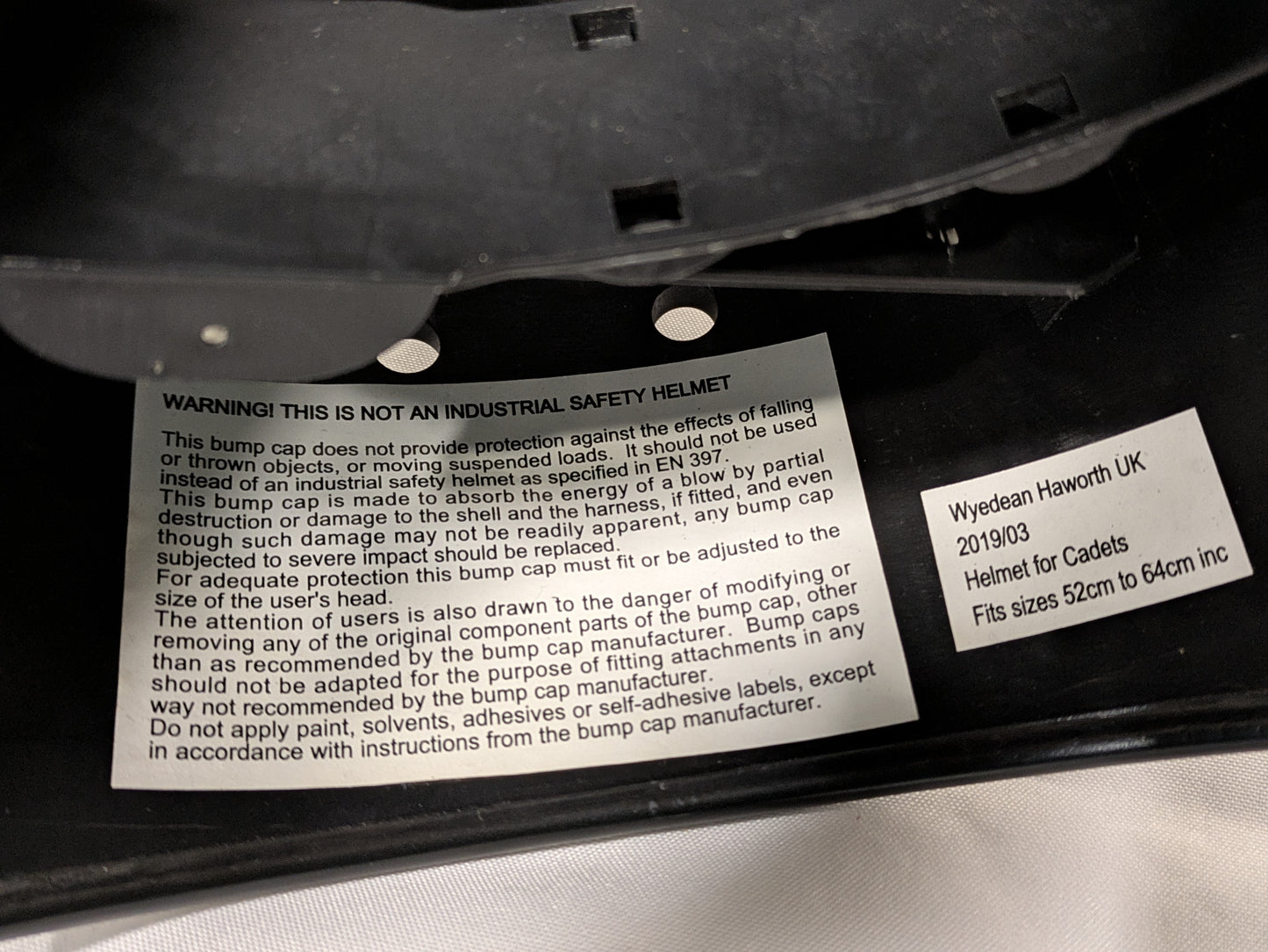 British Army MK8 Cadet Lightweight Training Helmet 52cm-64cm