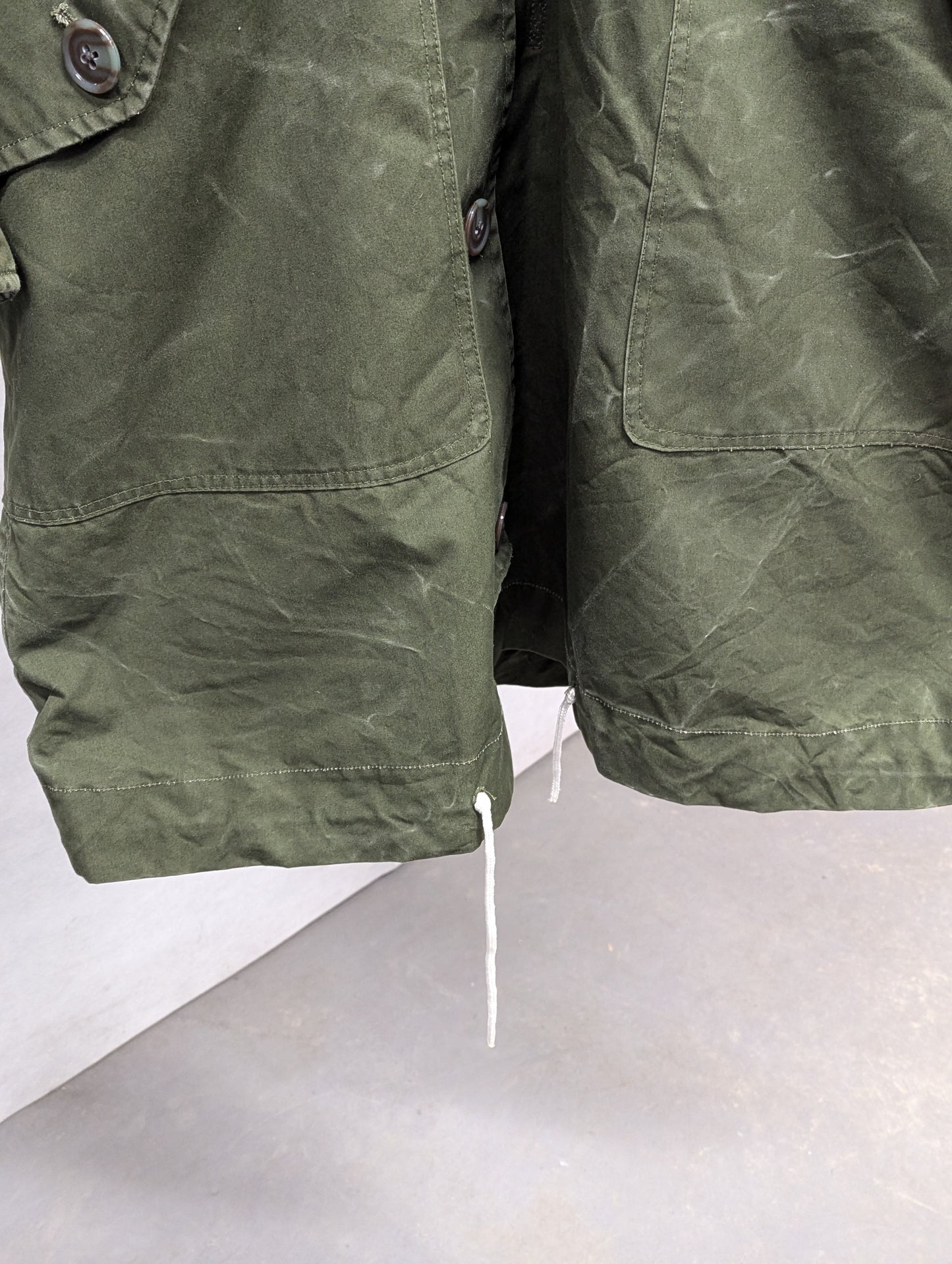 British Army 1951 Pattern Green Ventile Parka Jacket Coat - Size 8